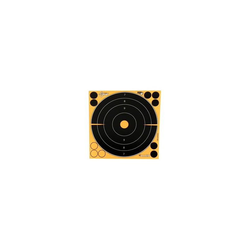 ALLEN EZ AIM 8" BULLSEYE 6PK ALLEN EZ AIM 8" BULLSEYE 6PK