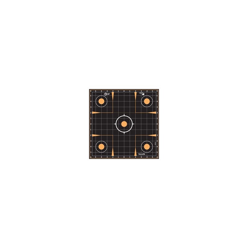 ALLEN EZ AIM 12"X12" SIGHT-IN 5PK ALLEN EZ AIM 12"X12" SIGHT-IN 5PK