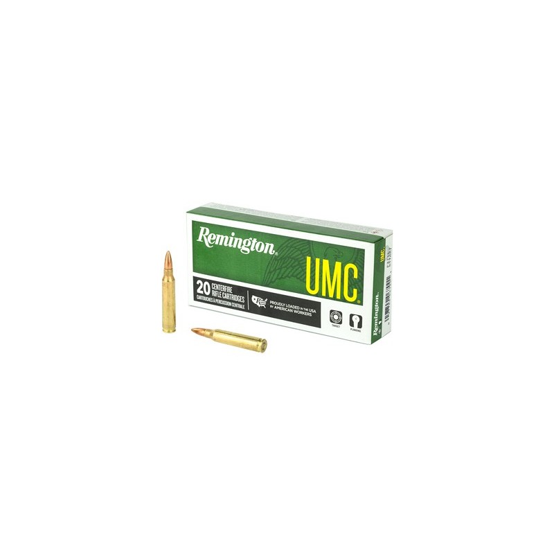 REM UMC 223REM 55GR FMJ 20/200 REM UMC 223REM 55GR FMJ 20/200