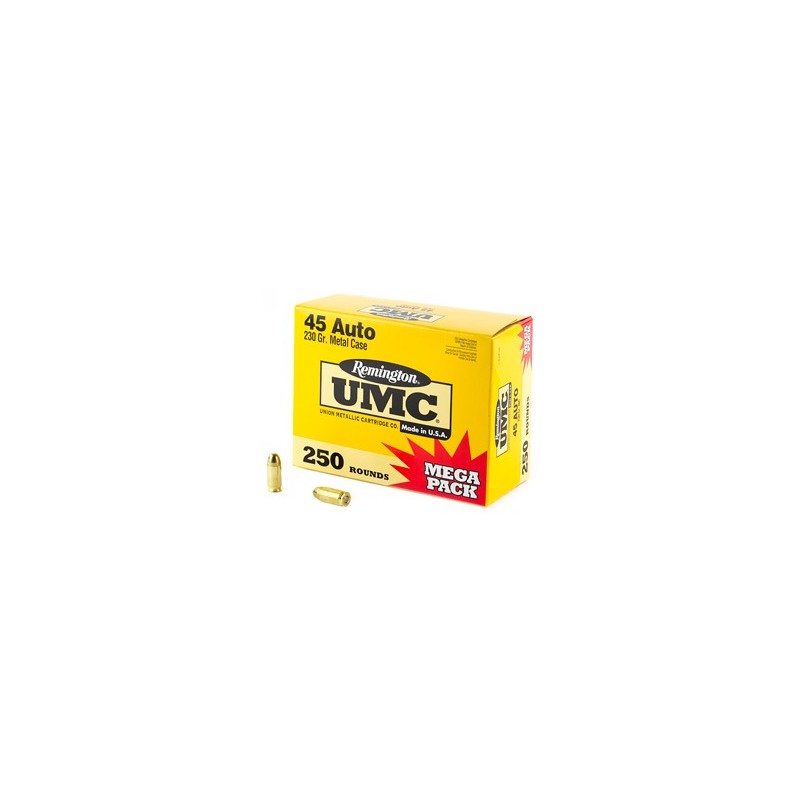 REM UMC MP 45ACP 230GR FMJ 250/1000 REM UMC MP 45ACP 230GR FMJ 250/1000