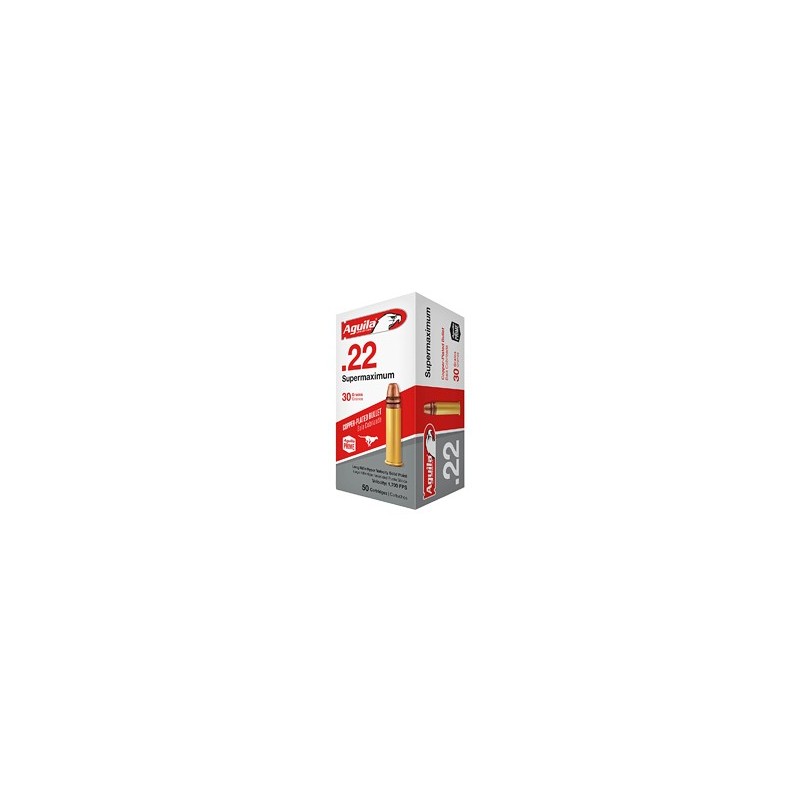 AGUILA 22LR SUPERMAX SP 30GR 50/1000 AGUILA 22LR SUPERMAX SP 30GR 50/1000