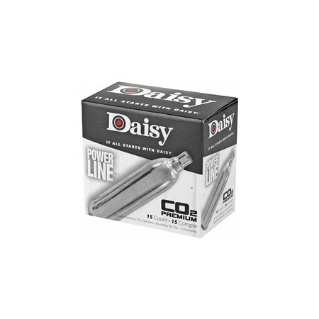 Daisy 7015 Powerline CO2 Cylinders 12 Grams 15 Per Box