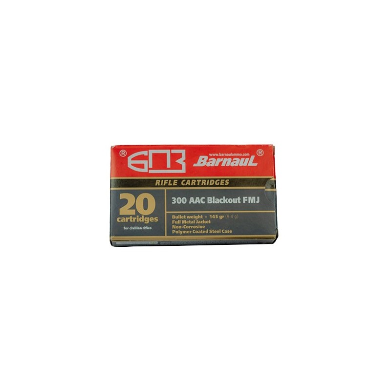 BARNAUL 300BLK 145GR FMJ 20/500