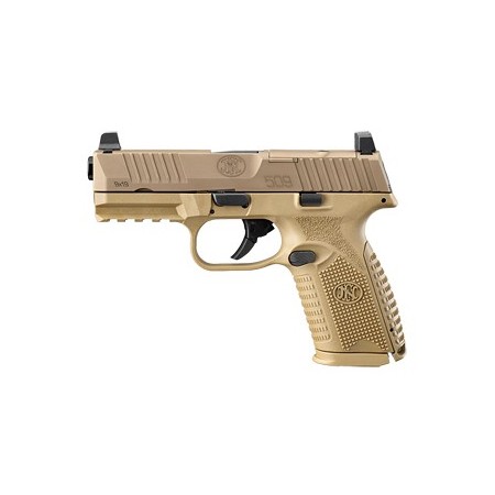 FN 509 MIDSIZE 4" 9MM 10RD FDE