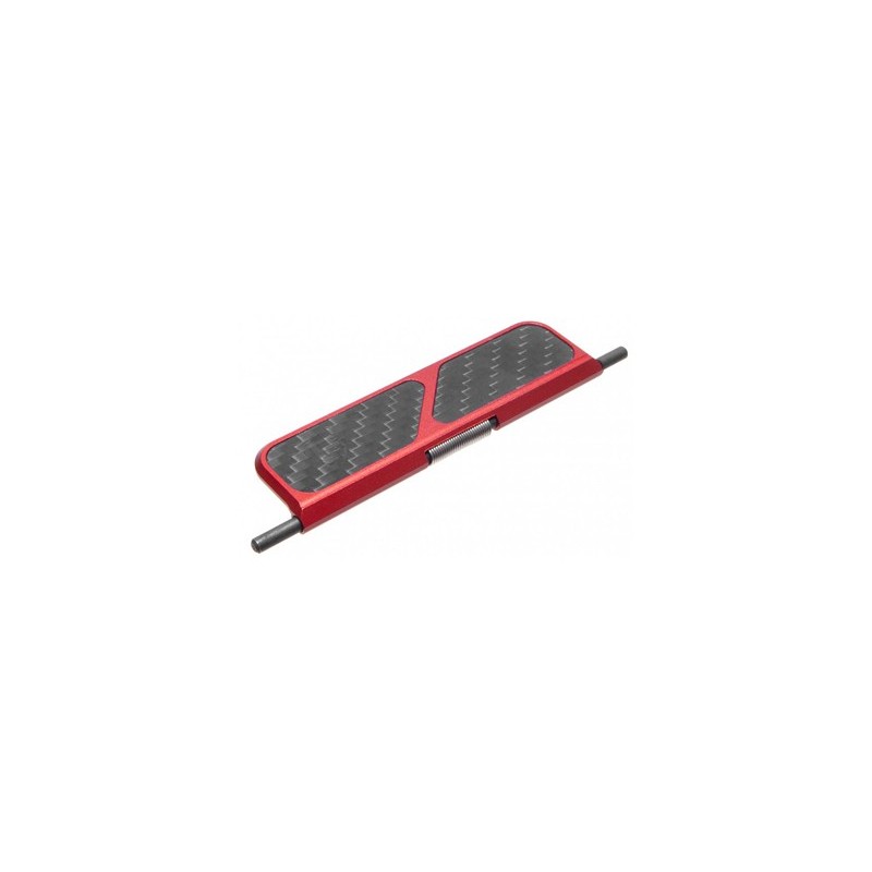 FORTIS BILLET DUST COVER CF RED FORTIS BILLET DUST COVER CF RED