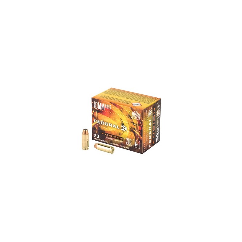 FED PRM FUSION 10MM 200GR SP 20/200 FED PRM FUSION 10MM 200GR SP 20/200