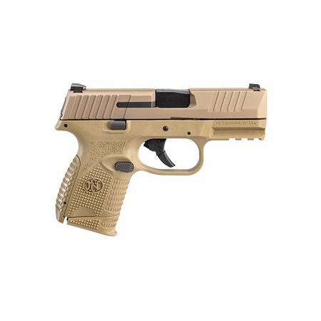 FN 509 COMPACT 3.7" 9MM 10RD FDE
