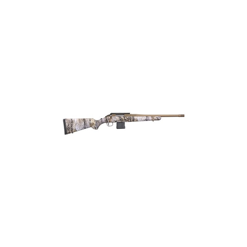RUGER AMERICAN 204WIN 16" CAMO 10R
