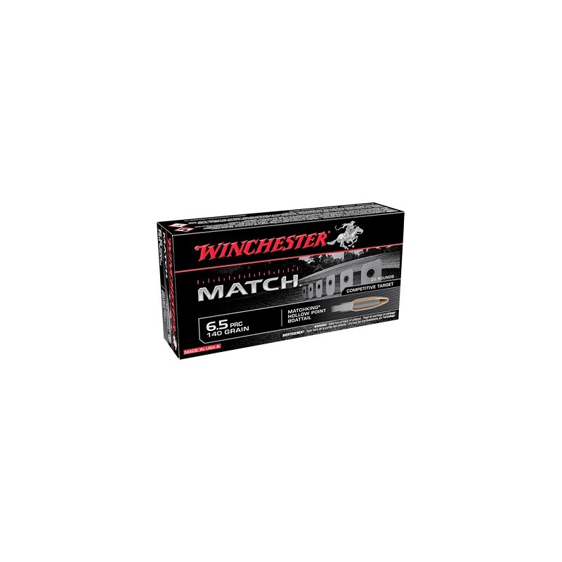 WIN PRC MATCH 6.5PRC 140GR BTHP 20/2