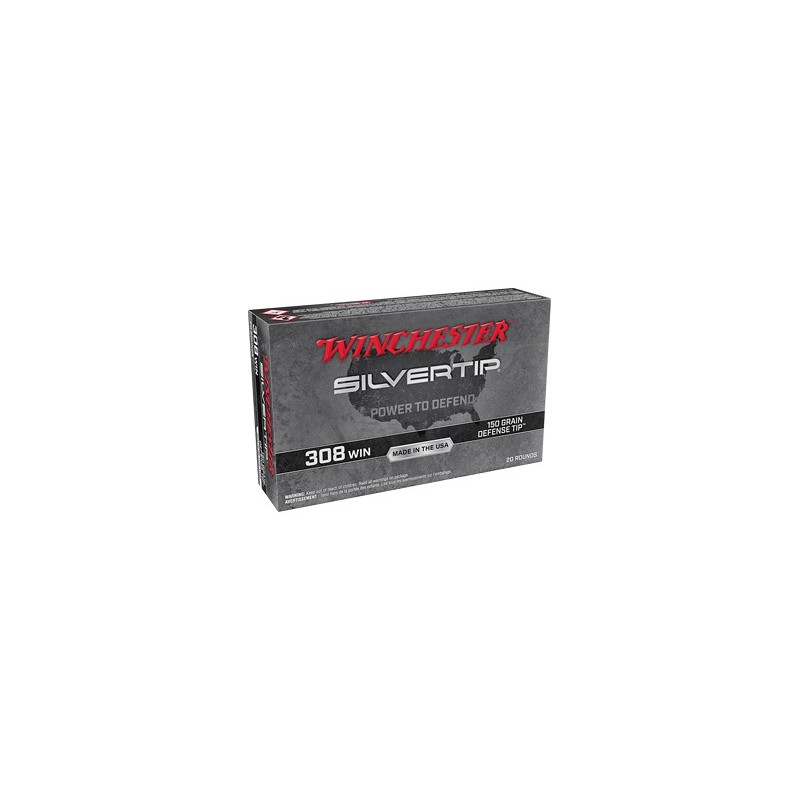 WIN SILVERTIP 308 WIN 150GR 20/200