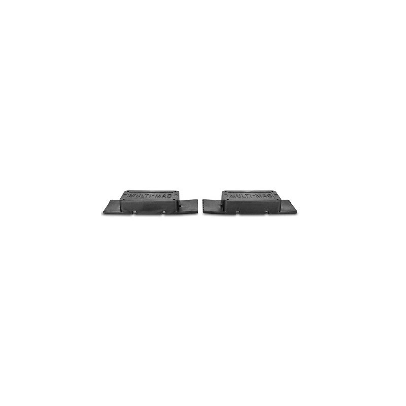 GSS RUBBER COATED MAGNETS 2PK