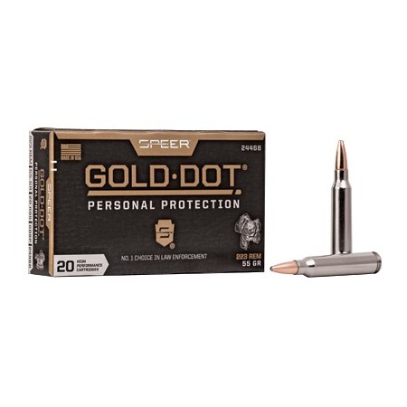 SPR GOLD DOT 223 REM 55GR HP 20/200