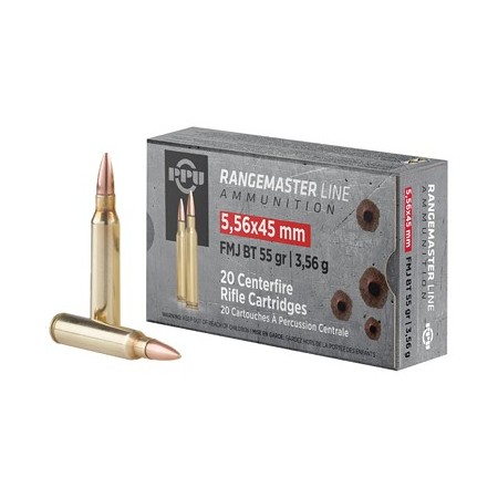 PPU 556NATO 55GR RM FMJ 20/1000