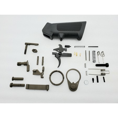 KG AR15 Accent Lower Parts Kits Cerakote FDE