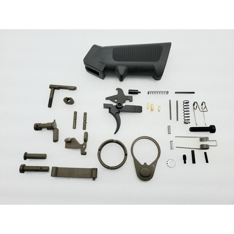 KG AR15 Accent Lower Parts Kits Cerakote FDE KG AR15 Accent Lower Parts Kits Cerakote FDE