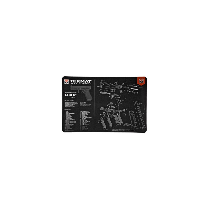 TEKMAT PISTOL MAT FOR GLOCK G5