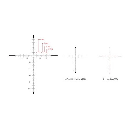 US OPTICS FDN 3.2-17X50 FFP MGR