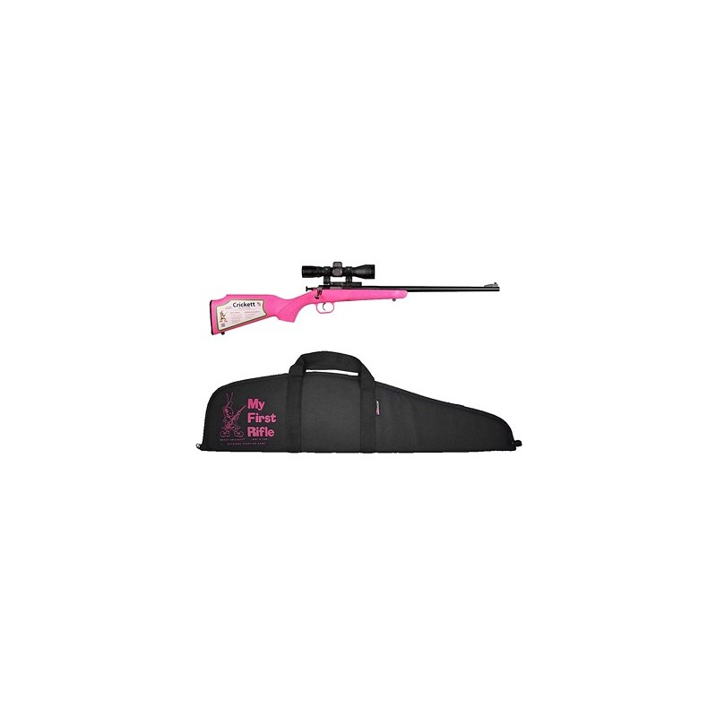 KSA CRICKETT G2 22LR PNK SYN BSC PKG KSA CRICKETT G2 22LR PNK SYN BSC PKG