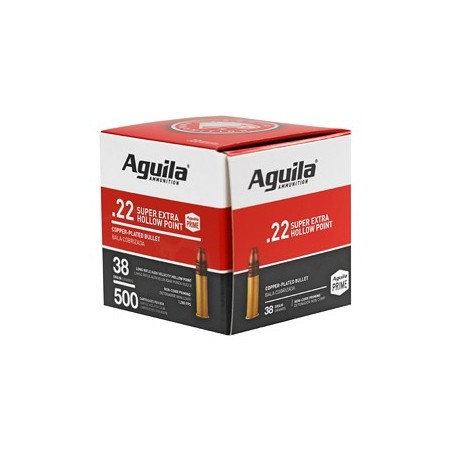 AGUILA 22LR HV HP 38 GR 500 PACK