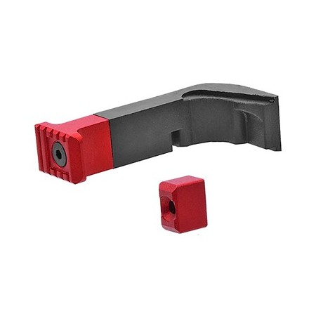 STRIKE MAG RELEASE FOR GLOCK G3 RED