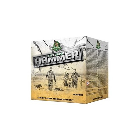 HEVI-Shot, HEVI-Shot, HEVI-Hammer, 12 Gauge 3", Max Dram, 1 1/4 oz, #2 Shot Size, 25Rd Box