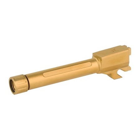 TRUE PREC P320C BBL 9MM GLD TB