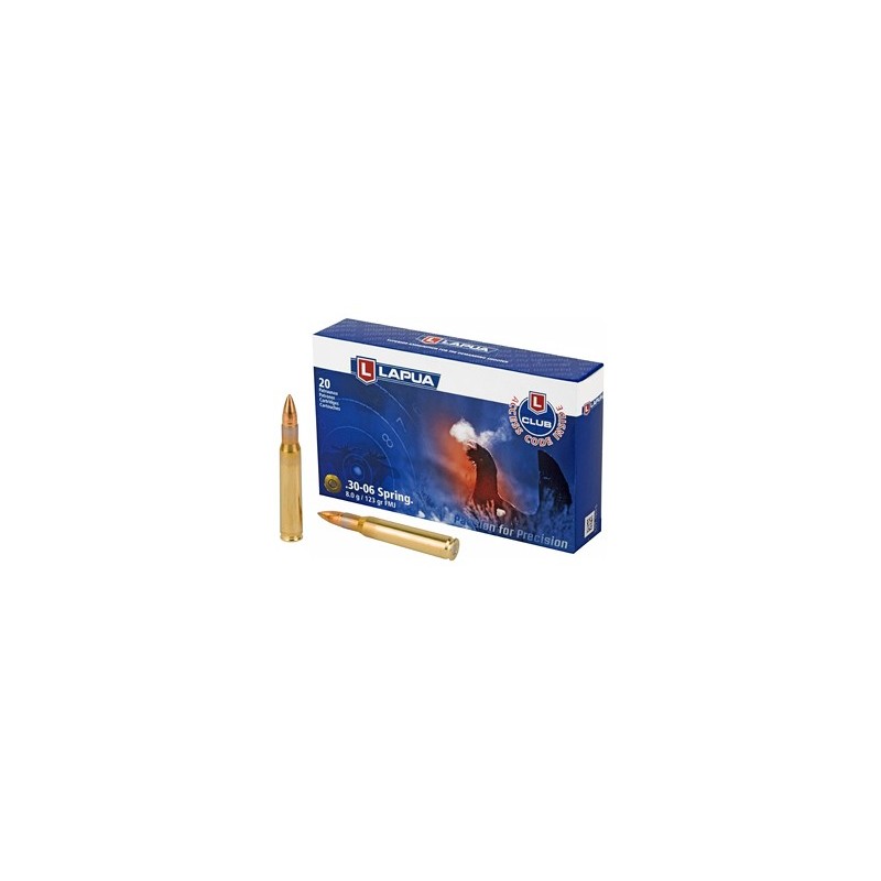 LAPUA 30-06 123GR FMJ 20/600 LAPUA 30-06 123GR FMJ 20/600