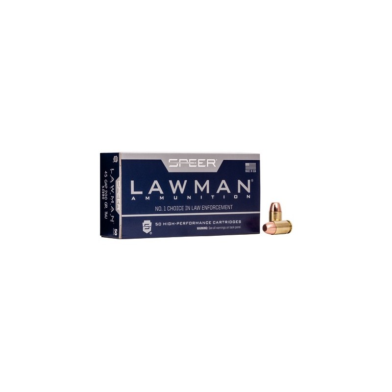 SPR LAWMAN 45GAP 200GR TMJ 50/1000