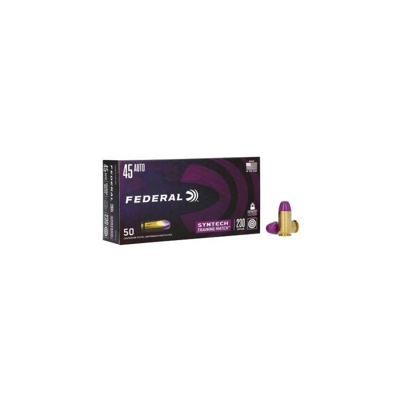 FED SYNTECH 45ACP 230GR TSJ 50/500