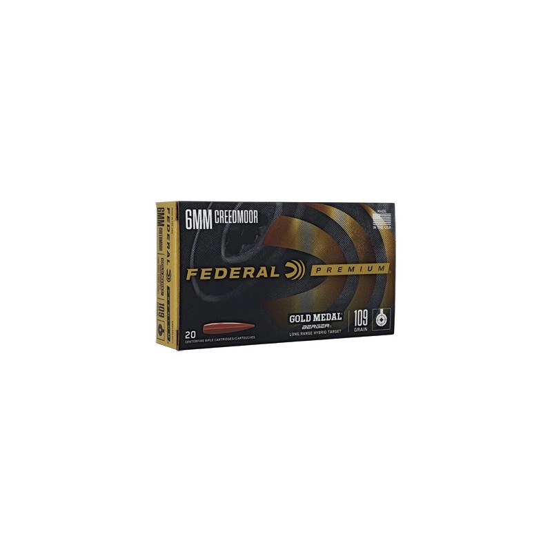 FED GLD MDL 6MM 109GR LRT 20/200