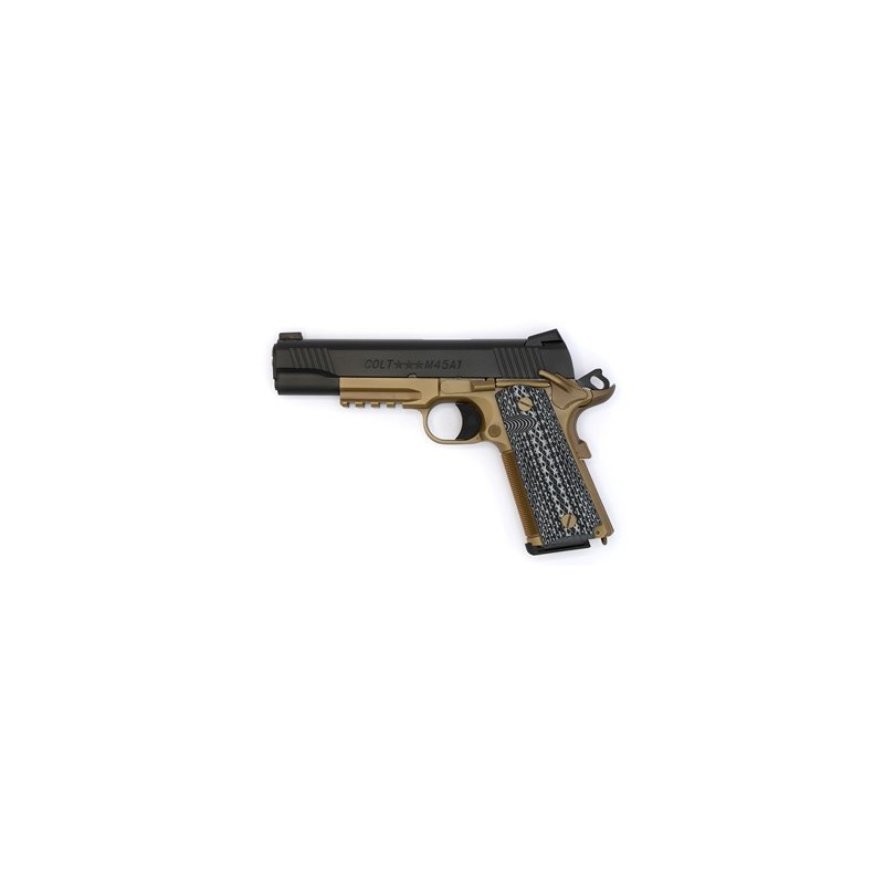 COLT CQB GOVT 45ACP 5" 8RD BLK/FDE