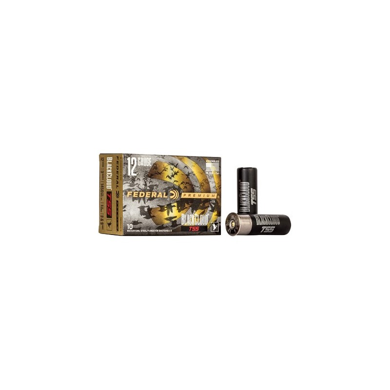 Federal Black Cloud TSS 12 Ga 3" 3 & 9  1 1/4 oz 10 RD
