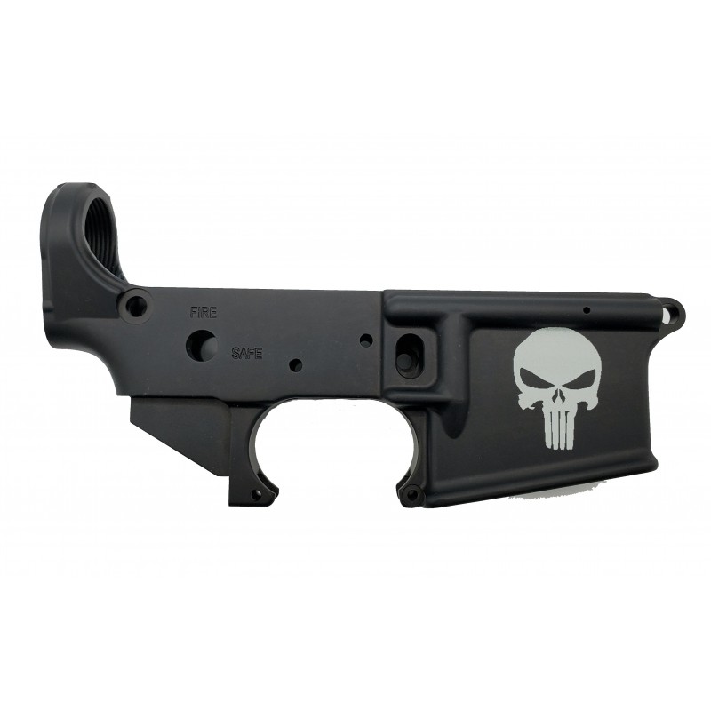 Konza AR15 Stripped Punisher Lower Konza AR15 Stripped Punisher Lower