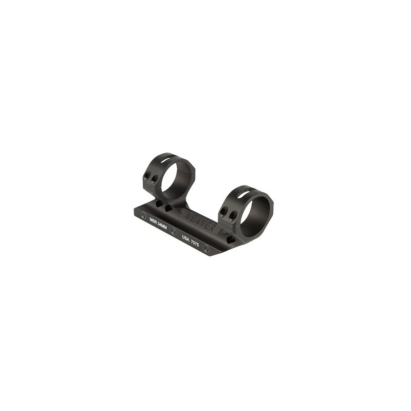 WEAVER 34MM FIXED MSR MOUNT MATTE