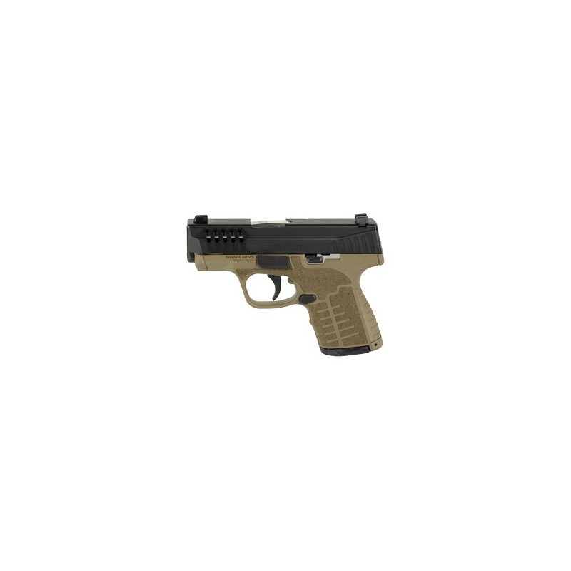 SAV STANCE MC9 9MM 3.2" 8RD NS FDE