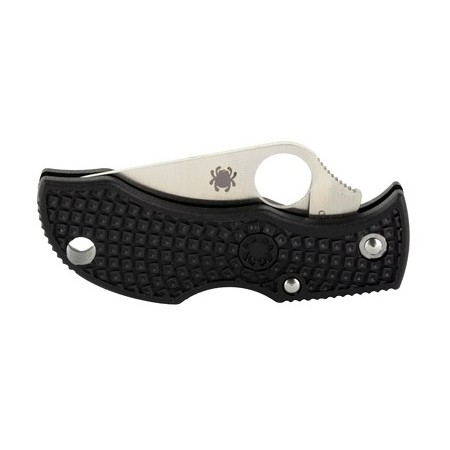 SPYDERCO MANBUG3 BLACK FRN PLAIN