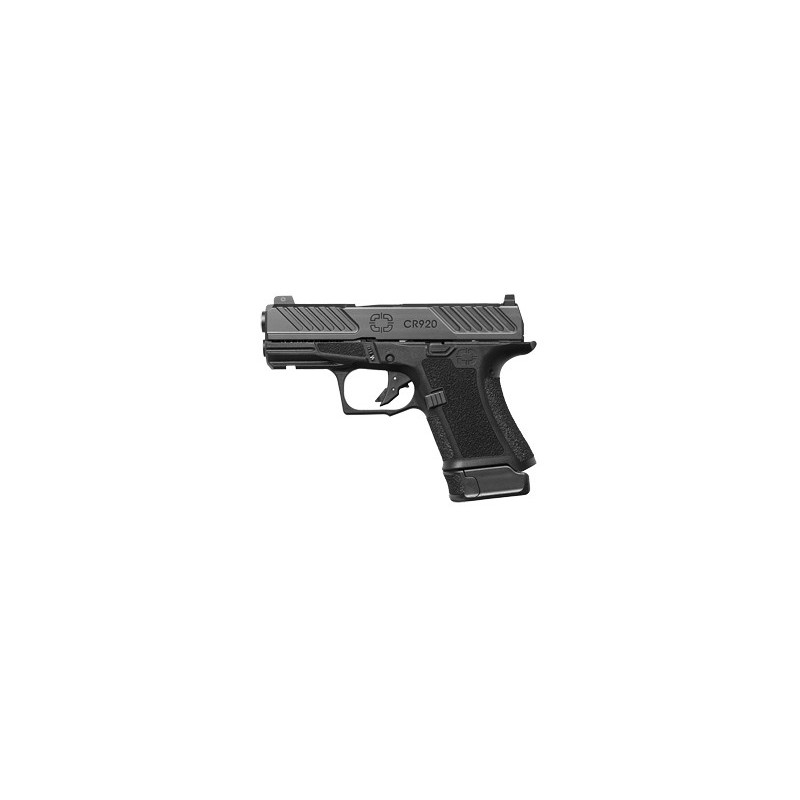 SHDW CR920 CMBT 9MM 3.4" BLK BBL