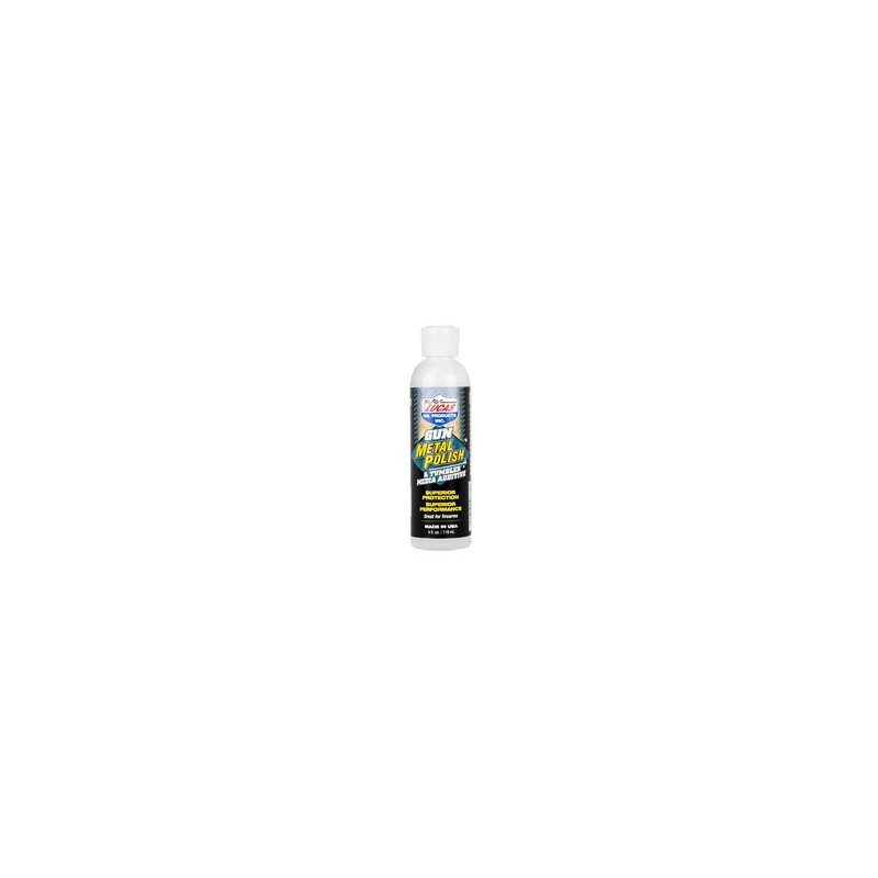 LUCAS GUN METAL POLISH 4OZ