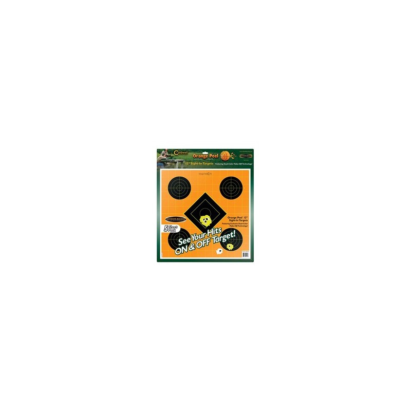 CALDWELL SIGHT-IN TRGT 12" 5PK CALDWELL SIGHT-IN TRGT 12" 5PK