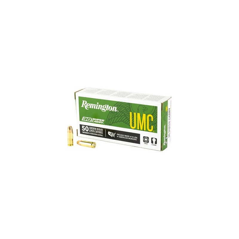 REM 30 SUPER CARRY 100GR FMJ 50/1000 REM 30 SUPER CARRY 100GR FMJ 50/1000