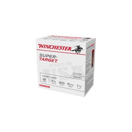 WIN SPR-TRGT 12GA 2-3/4" 7.5 25/250
