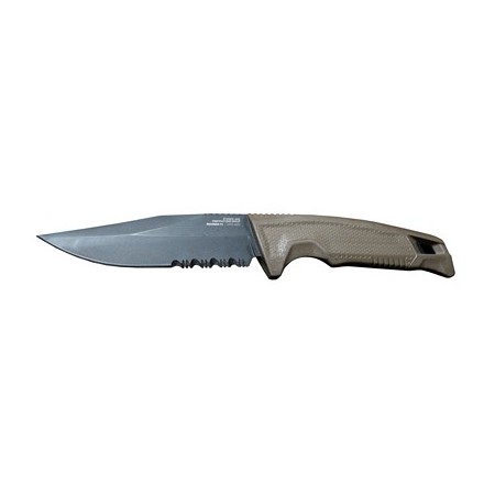 SOG RECONDO FX SERRATED 4.6" FDE
