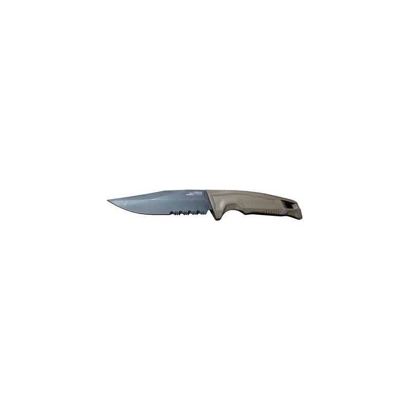 SOG RECONDO FX SERRATED 4.6" FDE
