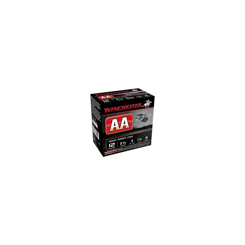 WIN AA HVY TRGT 12GA 2.75" 8 25/250