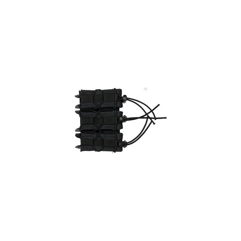 HSGI TRIPLE PISTOL TACO MOLLE BLK HSGI TRIPLE PISTOL TACO MOLLE BLK