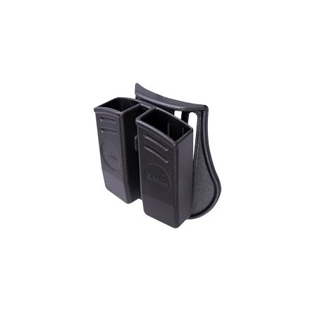 CANIK DBL 2 MAG POUCH 9MM POLY/BLK