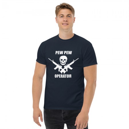 Pew Pew Operator Men's Classic Tee