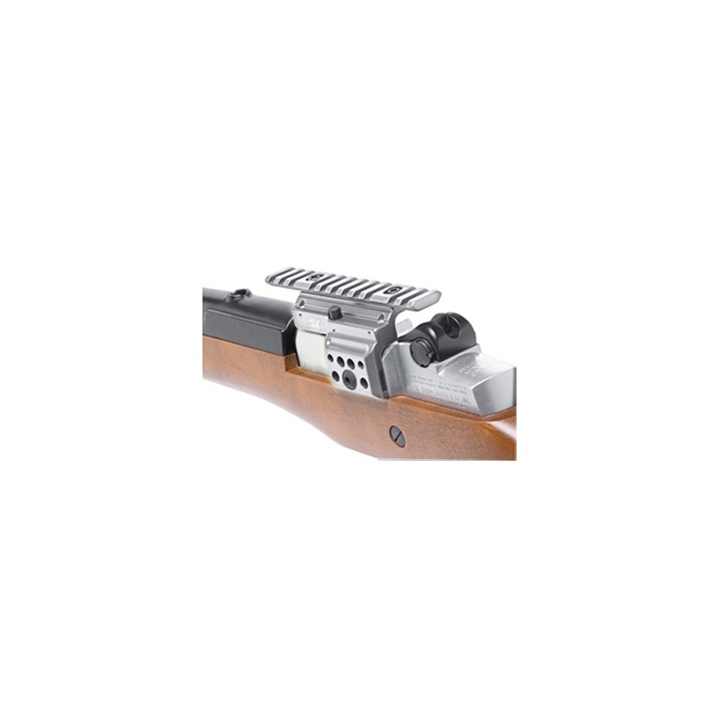 GG&G MINI-14 RUGER SCOPE MOUNT SIL