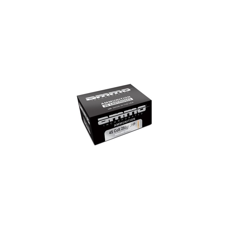 AMMO INC 45COLT 250GR XTP JHP 20/200